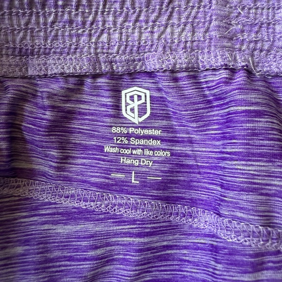 Born Primitive Lounge Shorts Purple Heather Soft Size Large Relax Comfort - Picture 4 of 8